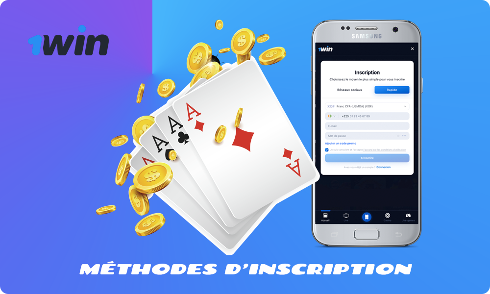 1win Méthodes d'inscription - Guide complet sur la création d'un compte