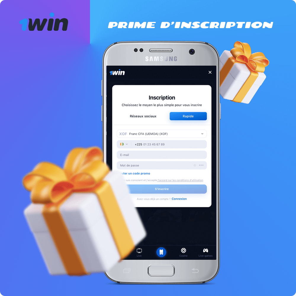 Comment réclamer 1win Prime d'inscription pour les nouveaux clients