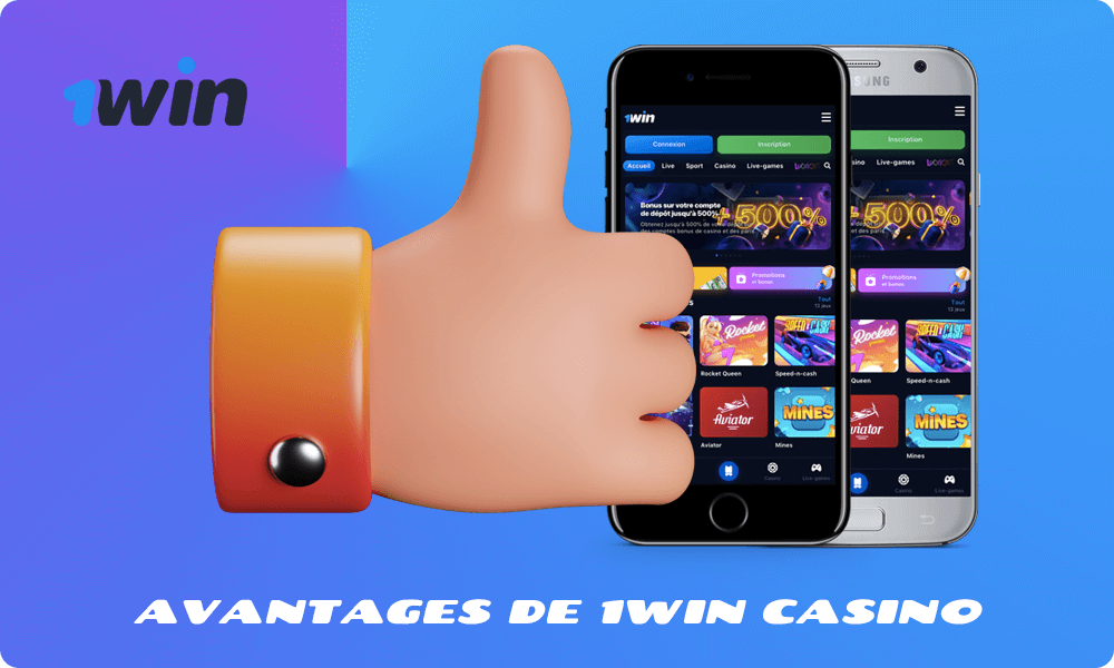 Avantages de 1win Casino en ligne au Burkina Faso