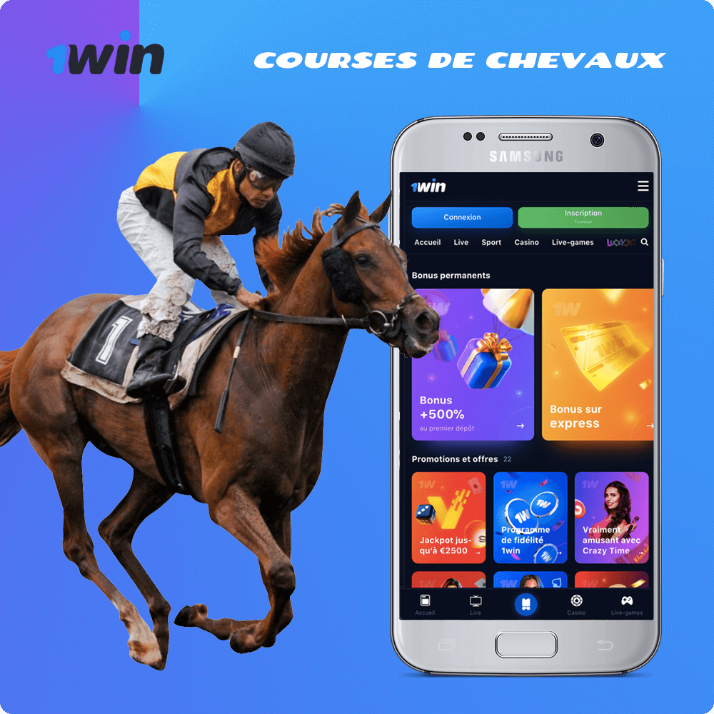 Liste avec les tournois de Courses de chevaux à 1win