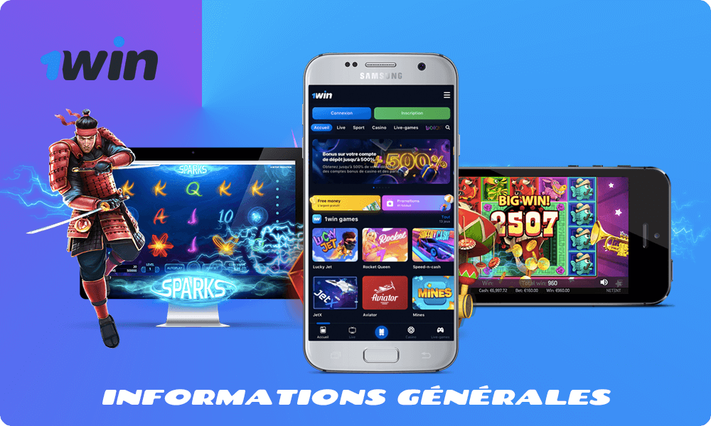 Informations générales sur 1win App