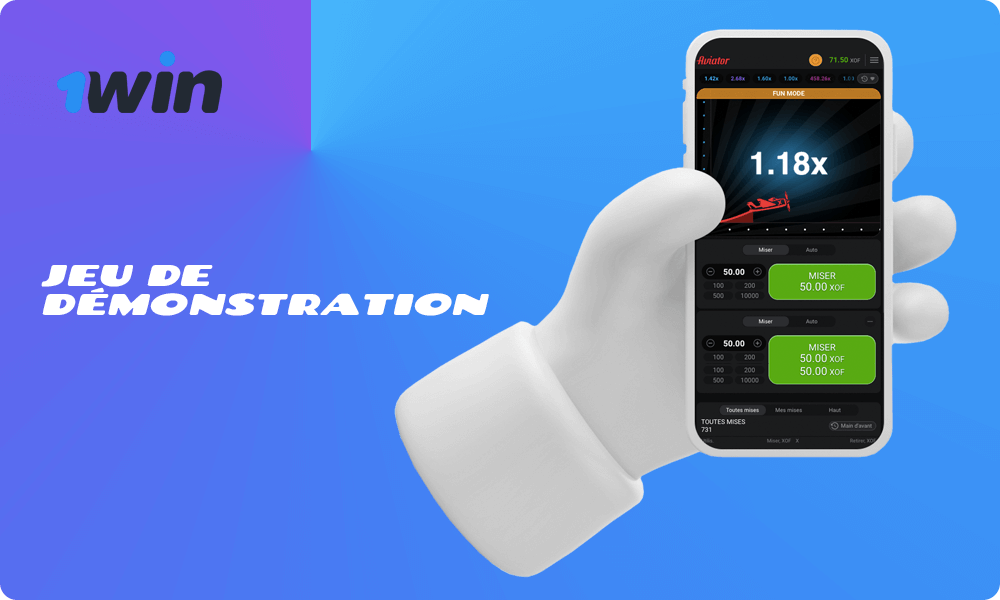 Manuel comment Jouer au jeu de démonstration 1win Aviator sans perdre d'argent