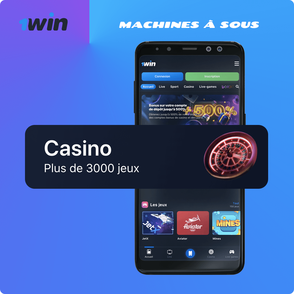 Liste avec Machines à sous Jeux à 1win