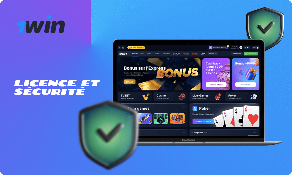 Quelques détails sur 1win Licence et sécurité