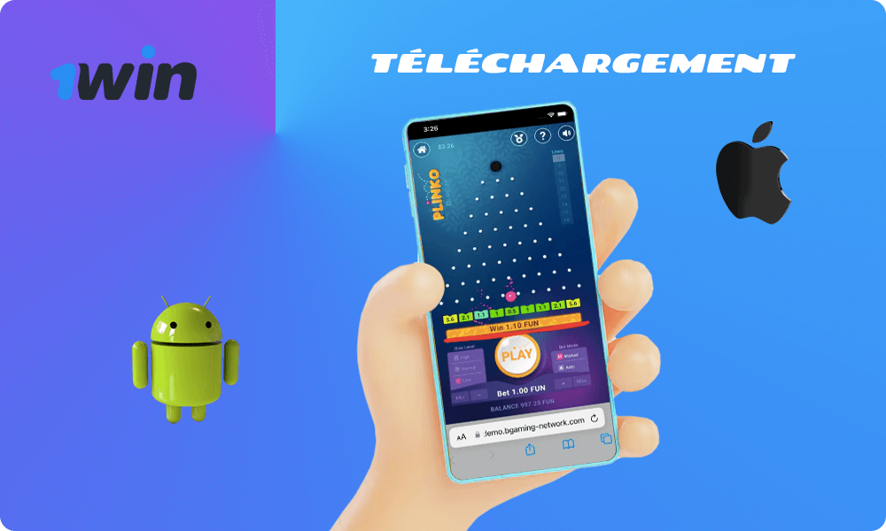 Instructions pour Télécharger 1win Plinko Apk pour les appareils mobiles