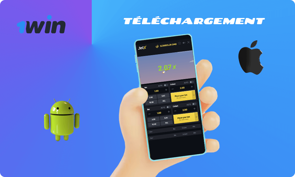 Manuel comment Télécharger l'application 1win JetX pour les appareils mobiles